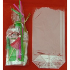 115mm x 210mm OPP Block Bottom Bag - no card base